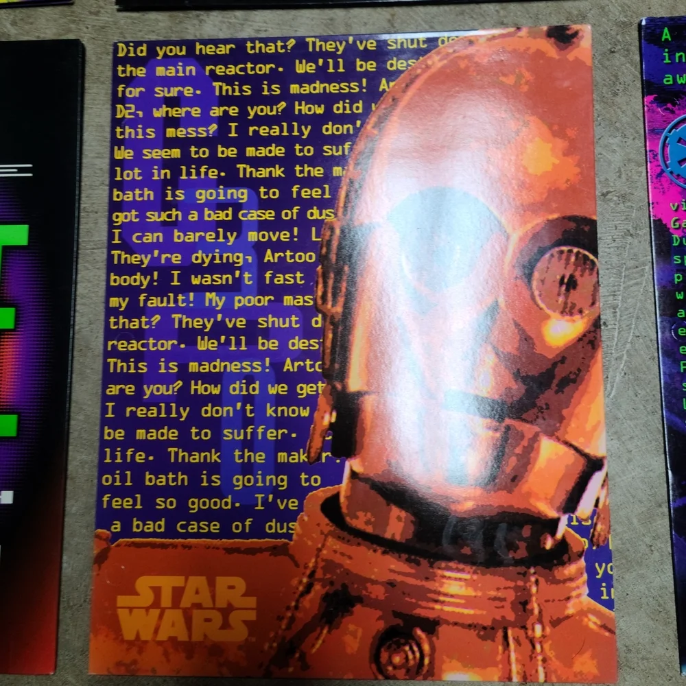 Star Wars Vintage Posters Set